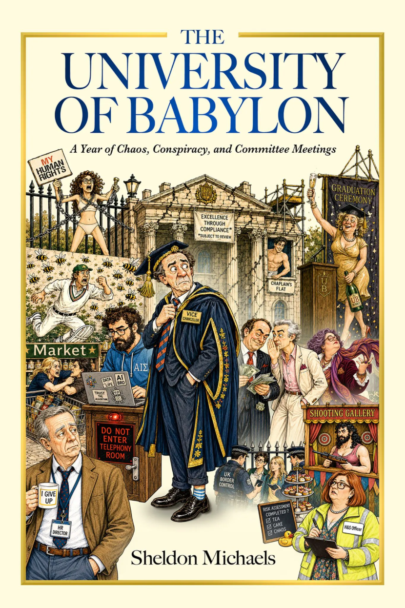 Front cover of The University of Babylon by Sheldon Michaels and Harriet Redfern